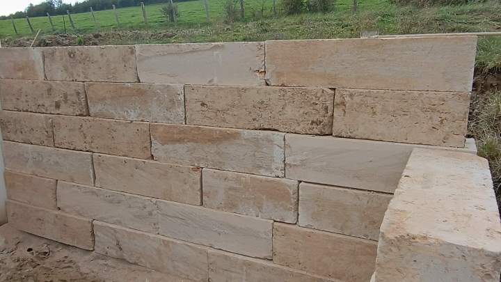 Muret de jardin Semur-en-Auxois